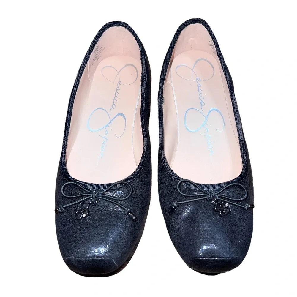 Jessica Simpson Everly Black Ballet Flat